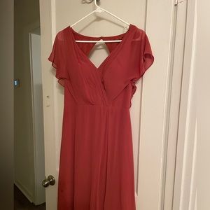 Azazie “Rylee” Dress in Terracotta Size A4